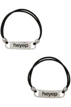 【ヘイップ/heyep】のLogo Hair Ties(2P Set) シルバー|ID: prp329100004975519 ipo3291000000037298222