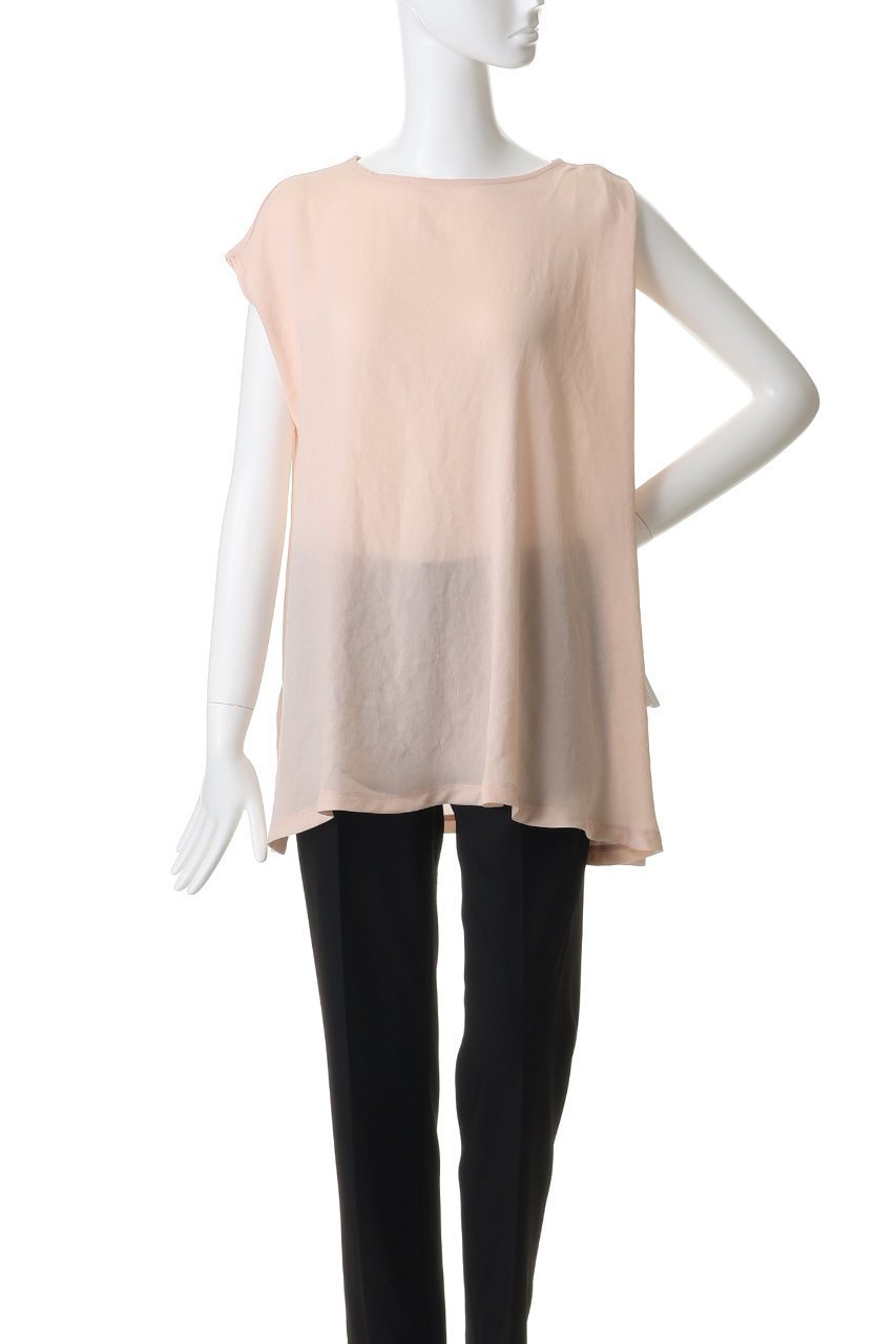 【ミディウミソリッド/MIDIUMISOLID】のasymmetry flared PO プルオーバー 大人の最旬トレンドファッション＆コーディネート founy(ファウニー) 　ファッション　Fashion　レディースファッション　Fashion for Women　トップス・カットソー　Cut & Sew Tops　キャミソール&ノースリーブ　Camisoles & Sleeveless Tops　シャツ・ブラウス・オフィスカジュアル　Elegant Blouses & Button-Ups　ロングTシャツ・Tシャツ　Longline T-Shirts & Tees　カジュアルプルオーバー・ニットトップス　Pullovers & Knit Tops / Casual Pullovers　カットソー・ベーシックTシャツ　Cut-and-Sewn Tops / Stretch Tees & Basics　エアリー　Airy Texture　キャミソール　Camisole, Spaghetti Strap Top　シアー　Sheer, See-Through　シンプル　Simple, Minimal　タンク　Tank Top, Sleeveless Top　パーティ　Party, Party Style　新作・新入荷　New Arrivals / New In　other-2|ID: prp329100004975520 ipo3291000000037298231
