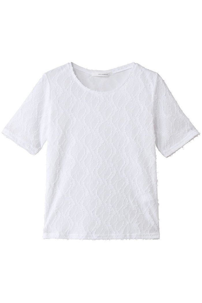 【ミディウミソリッド/MIDIUMISOLID】のjacquard c/neck sheer inner インナー インテリア・キッズ・メンズ・レディースファッション・服の通販 founy(ファウニー) https://founy.com/ ファッション Fashion レディースファッション Fashion for Women トップス・カットソー Cut & Sew Tops シャツ・ブラウス・オフィスカジュアル Elegant Blouses & Button-Ups ロングTシャツ・Tシャツ Longline T-Shirts & Tees カットソー・ベーシックTシャツ Cut-and-Sewn Tops / Stretch Tees & Basics インナー Innerwear ウェーブ Wavy Pattern キャミ Camisole, Cami Top コンパクト Compact, Small Size ショート Short, Short Length ジャカード／ジャガード Jacquard, Woven Pattern ジャケット Jacket, Outerwear スリーブ Sleeve, Long Sleeve / Short Sleeve 夏 Summer 新作・新入荷 New Arrivals / New In 春 Spring 秋 Autumn |ID: prp329100004975524 ipo3291000000037298257