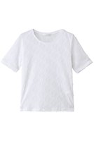 【ミディウミソリッド/MIDIUMISOLID】のjacquard c/neck sheer inner インナー 大人の最旬トレンドファッション＆コーディネート founy(ファウニー) ファッション Fashion レディースファッション Fashion for Women トップス・カットソー Cut & Sew Tops シャツ・ブラウス・オフィスカジュアル Elegant Blouses & Button-Ups ロングTシャツ・Tシャツ Longline T-Shirts & Tees カットソー・ベーシックTシャツ Cut-and-Sewn Tops / Stretch Tees & Basics インナー Innerwear ウェーブ Wavy Pattern キャミ Camisole, Cami Top コンパクト Compact, Small Size ショート Short, Short Length ジャカード／ジャガード Jacquard, Woven Pattern ジャケット Jacket, Outerwear スリーブ Sleeve, Long Sleeve / Short Sleeve 夏 Summer 新作・新入荷 New Arrivals / New In 春 Spring 秋 Autumn |ID:prp329100004975524