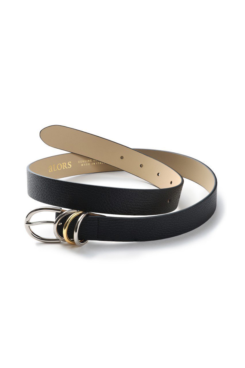 【アロー/aLORS】のCintura anello di enigma ベルト 幅2.7cm 大人の最旬トレンドファッション＆コーディネート founy(ファウニー) 　ファッション　Fashion　レディースファッション　Fashion for Women　ベルト&ウエストマーク　Belts & Waist Accessories　イタリア　Italy　シルバー　Silver, Metallic Silver　ジャケット　Jacket, Outerwear　バランス　Balance, Style Balance　定番　Standard, Basic Item　other-2|ID: prp329100004981421 ipo3291000000037322252