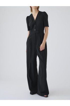 【リムアーク/RIM.ARK】の【5/6 10:00販売開始】Puff sleeve solid jumpsuit/ジャンプスーツ 大人の最旬トレンドファッション＆コーディネート founy(ファウニー) ファッション Fashion レディースファッション Fashion for Women パンツ Pants & Trousers スリーブ Sleeve, Long Sleeve / Short Sleeve スーツ Suit, Formalwear バランス Balance, Style Balance フォルム Silhouette, Form 吸水 Absorbent, Quick-Dry |ID:prp329100004981425