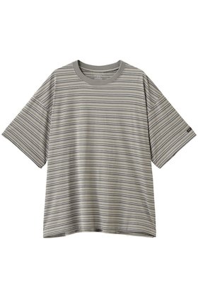 【アナザーオフィス/ANOTHER OFFICE】の【UNISEX】Zephyr Stripe Short Sleeve TEE 大人の最旬トレンドファッション＆コーディネート founy(ファウニー) ファッション Fashion レディースファッション Fashion for Women トップス・カットソー Cut & Sew Tops シャツ・ブラウス・オフィスカジュアル Elegant Blouses & Button-Ups ロングTシャツ・Tシャツ Longline T-Shirts & Tees カットソー・ベーシックTシャツ Cut-and-Sewn Tops / Stretch Tees & Basics ユニセックス Unisex, Genderless ショート Short, Short Length ストライプ Stripe, Striped Pattern スラックス Slacks, Dress Pants スリーブ Sleeve, Long Sleeve / Short Sleeve デニム Denim, Jeans Material フィット Fit, Slim Fit モダン Modern, Contemporary リラックス Relax, Relaxed Fit 新作・新入荷 New Arrivals / New In |ID:prp329100004981428