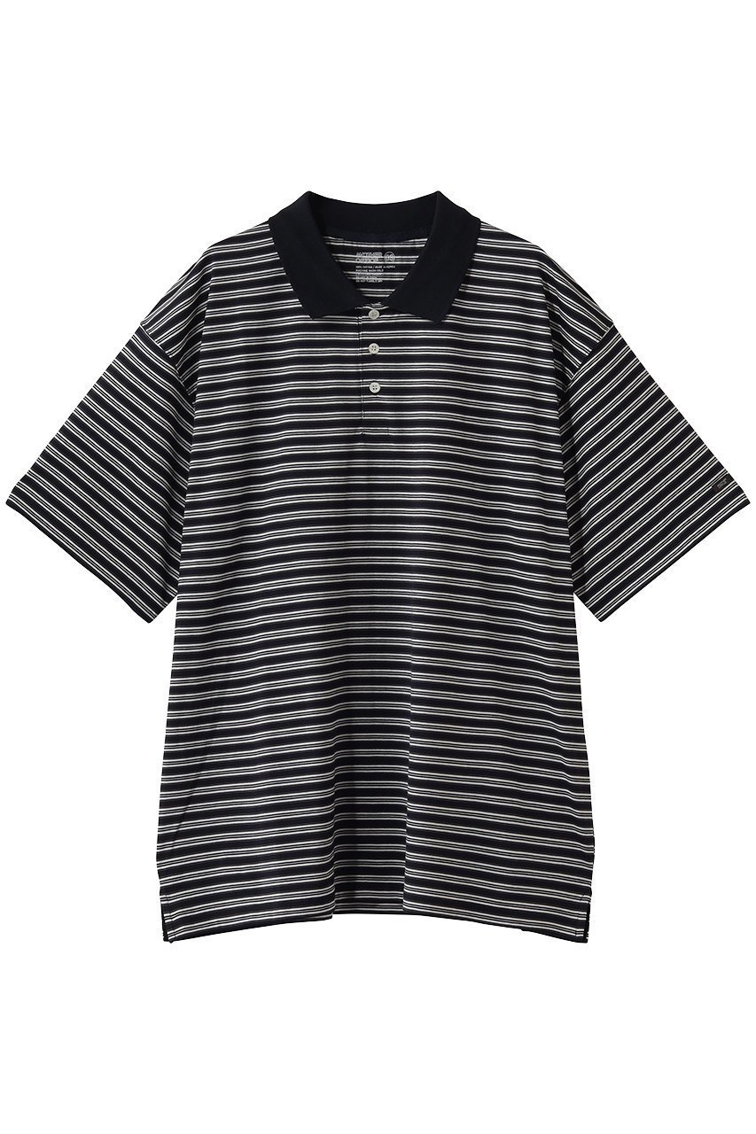 【アナザーオフィス/ANOTHER OFFICE】の【UNISEX】Brief Stripe Short Sleeve TEE インテリア・キッズ・メンズ・レディースファッション・服の通販 founy(ファウニー) 　ファッション　Fashion　レディースファッション　Fashion for Women　トップス・カットソー　Cut & Sew Tops　シャツ・ブラウス・オフィスカジュアル　Elegant Blouses & Button-Ups　ロングTシャツ・Tシャツ　Longline T-Shirts & Tees　カットソー・ベーシックTシャツ　Cut-and-Sewn Tops / Stretch Tees & Basics　ユニセックス　Unisex, Genderless　なめらか　Smooth, Silky Texture　ショート　Short, Short Length　ストライプ　Stripe, Striped Pattern　スラックス　Slacks, Dress Pants　スリット　Slit, Slit Detail　スリーブ　Sleeve, Long Sleeve / Short Sleeve　モダン　Modern, Contemporary　ワイド　Wide, Wide Fit　夏　Summer　新作・新入荷　New Arrivals / New In　NAVY|ID: prp329100004981430 ipo3291000000037322346