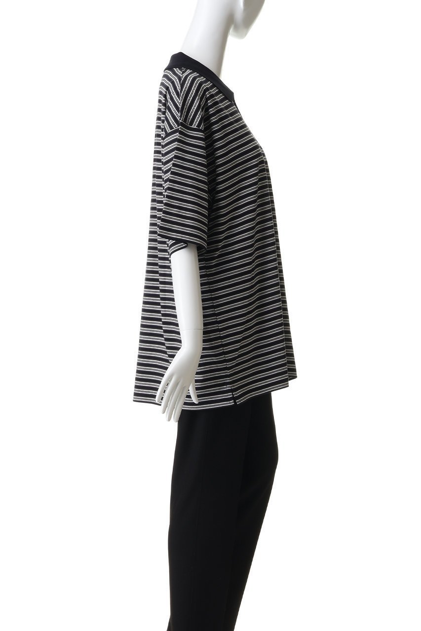 【アナザーオフィス/ANOTHER OFFICE】の【UNISEX】Brief Stripe Short Sleeve TEE 大人の最旬トレンドファッション＆コーディネート founy(ファウニー) 　ファッション　Fashion　レディースファッション　Fashion for Women　トップス・カットソー　Cut & Sew Tops　シャツ・ブラウス・オフィスカジュアル　Elegant Blouses & Button-Ups　ロングTシャツ・Tシャツ　Longline T-Shirts & Tees　カットソー・ベーシックTシャツ　Cut-and-Sewn Tops / Stretch Tees & Basics　ユニセックス　Unisex, Genderless　なめらか　Smooth, Silky Texture　ショート　Short, Short Length　ストライプ　Stripe, Striped Pattern　スラックス　Slacks, Dress Pants　スリット　Slit, Slit Detail　スリーブ　Sleeve, Long Sleeve / Short Sleeve　モダン　Modern, Contemporary　ワイド　Wide, Wide Fit　夏　Summer　新作・新入荷　New Arrivals / New In　other-3|ID: prp329100004981430 ipo3291000000037322349