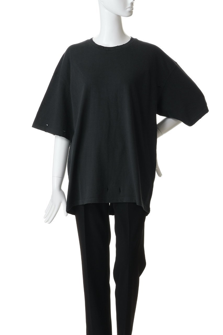 【アナザーオフィス/ANOTHER OFFICE】の【UNISEX】Bold Damage Tee 大人の最旬トレンドファッション＆コーディネート founy(ファウニー) 　ファッション　Fashion　レディースファッション　Fashion for Women　トップス・カットソー　Cut & Sew Tops　シャツ・ブラウス・オフィスカジュアル　Elegant Blouses & Button-Ups　ロングTシャツ・Tシャツ　Longline T-Shirts & Tees　カットソー・ベーシックTシャツ　Cut-and-Sewn Tops / Stretch Tees & Basics　ユニセックス　Unisex, Genderless　インナー　Innerwear　ショート　Short, Short Length　ジャケット　Jacket, Outerwear　スリーブ　Sleeve, Long Sleeve / Short Sleeve　ダメージ　Distressed, Destroyed　トレンド　Trend, Trending Now　リラックス　Relax, Relaxed Fit　ヴィンテージ　Vintage Style　新作・新入荷　New Arrivals / New In　other-2|ID: prp329100004981432 ipo3291000000037322369