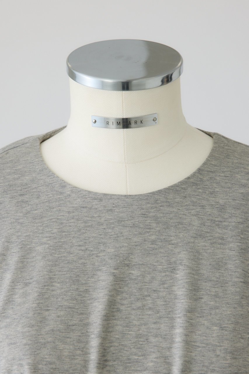 【リムアーク/RIM.ARK】の【5/6 10:00販売開始】Refined 2way cut tops/プルオーバー 大人の最旬トレンドファッション＆コーディネート founy(ファウニー) 　ファッション　Fashion　レディースファッション　Fashion for Women　トップス・カットソー　Cut & Sew Tops　シャツ・ブラウス・オフィスカジュアル　Elegant Blouses & Button-Ups　カジュアルプルオーバー・ニットトップス　Pullovers & Knit Tops / Casual Pullovers　ショート　Short, Short Length　シルク　Silk, 100% Silk　スリーブ　Sleeve, Long Sleeve / Short Sleeve　スーピマ　Supima, Premium Cotton　デニム　Denim, Jeans Material　フロント　Front, Front Design　リラックス　Relax, Relaxed Fit　ルーズ　Loose, Oversized　other-2|ID: prp329100004981435 ipo3291000000037322410