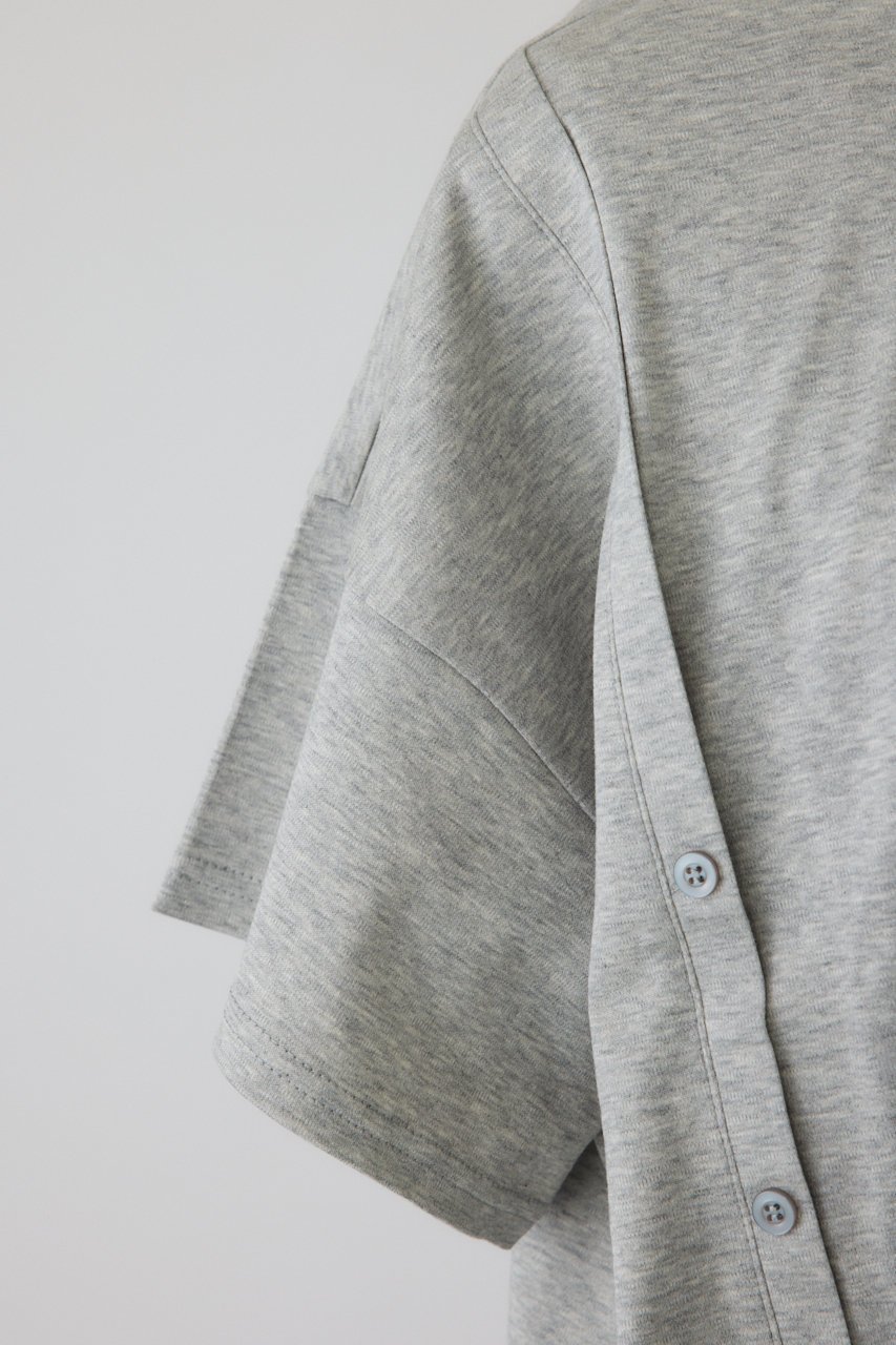 【リムアーク/RIM.ARK】の【5/6 10:00販売開始】Refined 2way cut tops/プルオーバー 大人の最旬トレンドファッション＆コーディネート founy(ファウニー) 　ファッション　Fashion　レディースファッション　Fashion for Women　トップス・カットソー　Cut & Sew Tops　シャツ・ブラウス・オフィスカジュアル　Elegant Blouses & Button-Ups　カジュアルプルオーバー・ニットトップス　Pullovers & Knit Tops / Casual Pullovers　ショート　Short, Short Length　シルク　Silk, 100% Silk　スリーブ　Sleeve, Long Sleeve / Short Sleeve　スーピマ　Supima, Premium Cotton　デニム　Denim, Jeans Material　フロント　Front, Front Design　リラックス　Relax, Relaxed Fit　ルーズ　Loose, Oversized　other-4|ID: prp329100004981435 ipo3291000000037322414