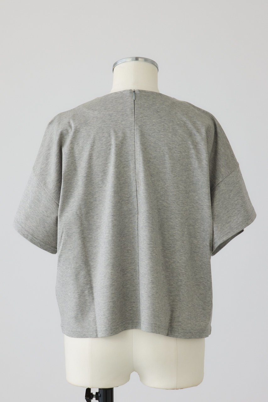 【リムアーク/RIM.ARK】の【5/6 10:00販売開始】Refined 2way cut tops/プルオーバー 大人の最旬トレンドファッション＆コーディネート founy(ファウニー) 　ファッション　Fashion　レディースファッション　Fashion for Women　トップス・カットソー　Cut & Sew Tops　シャツ・ブラウス・オフィスカジュアル　Elegant Blouses & Button-Ups　カジュアルプルオーバー・ニットトップス　Pullovers & Knit Tops / Casual Pullovers　ショート　Short, Short Length　シルク　Silk, 100% Silk　スリーブ　Sleeve, Long Sleeve / Short Sleeve　スーピマ　Supima, Premium Cotton　デニム　Denim, Jeans Material　フロント　Front, Front Design　リラックス　Relax, Relaxed Fit　ルーズ　Loose, Oversized　other-7|ID: prp329100004981435 ipo3291000000037322417