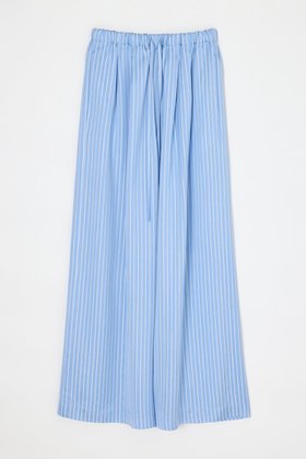 【エンフォルド/ENFOLD】の【5/13 12:00販売開始】SATIN STRIPE PANTS 大人の最旬トレンドファッション＆コーディネート founy(ファウニー) ファッション Fashion レディースファッション Fashion for Women パンツ Pants & Trousers エレガント 上品 Elegant サテン Satin, Glossy Fabric ストライプ Stripe, Striped Pattern ドレープ Drape, Draping Fabric ボトム Bottoms, Lower Wear リラックス Relax, Relaxed Fit 新作・新入荷 New Arrivals / New In |ID:prp329100004982804