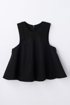 【エンフォルド/ENFOLD】の【5/13 12:00販売開始】CROPPED TOPS 大人の最旬トレンドファッション＆コーディネート founy(ファウニー) ファッション Fashion レディースファッション Fashion for Women トップス・カットソー Cut & Sew Tops キャミソール&ノースリーブ Camisoles & Sleeveless Tops シャツ・ブラウス・オフィスカジュアル Elegant Blouses & Button-Ups おすすめ Recommended / Our Picks インナー Innerwear シルケット Silket, Silky Cotton ノースリーブ Sleeveless, No-Sleeve バランス Balance, Style Balance フレア Flare, Flared 新作・新入荷 New Arrivals / New In thumbnail ブラック|ID: prp329100004982810 ipo3291000000037328411