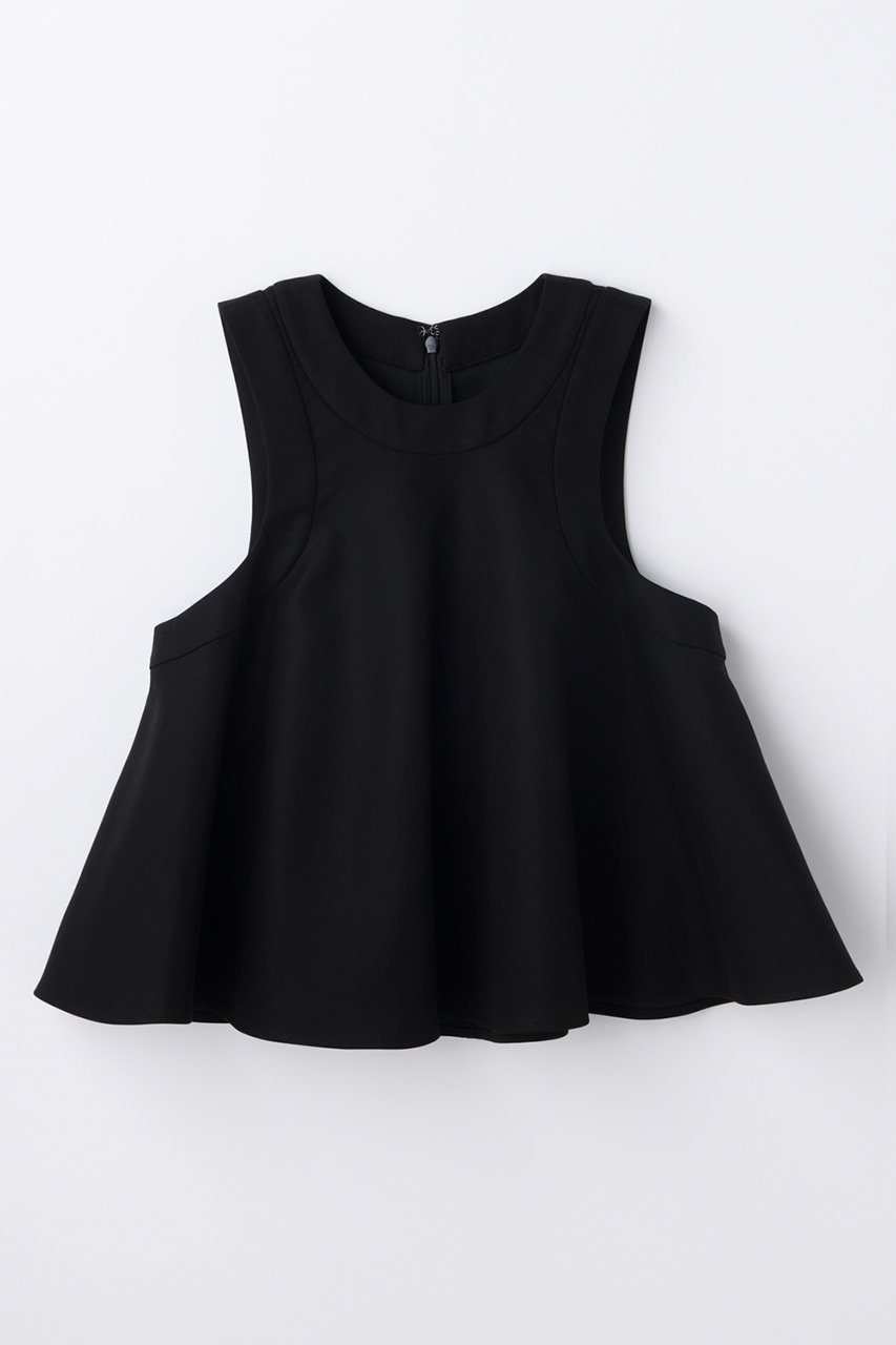 【エンフォルド/ENFOLD】の【5/13 12:00販売開始】CROPPED TOPS インテリア・キッズ・メンズ・レディースファッション・服の通販 founy(ファウニー) 　ファッション　Fashion　レディースファッション　Fashion for Women　トップス・カットソー　Cut & Sew Tops　キャミソール&ノースリーブ　Camisoles & Sleeveless Tops　シャツ・ブラウス・オフィスカジュアル　Elegant Blouses & Button-Ups　おすすめ　Recommended / Our Picks　インナー　Innerwear　シルケット　Silket, Silky Cotton　ノースリーブ　Sleeveless, No-Sleeve　バランス　Balance, Style Balance　フレア　Flare, Flared　新作・新入荷　New Arrivals / New In　ブラック|ID: prp329100004982810 ipo3291000000037328411