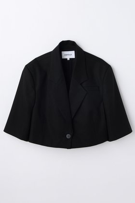 【エンフォルド/ENFOLD】の【5/13 12:00販売開始】HALF-SLEEVES JACKET 大人の最旬トレンドファッション＆コーディネート founy(ファウニー) ファッション Fashion レディースファッション Fashion for Women アウター Coat / Outerwear Collection レディースジャケット・軽アウター Jackets おすすめ Recommended / Our Picks インナー Innerwear キャミソール Camisole, Spaghetti Strap Top クラシカル Classical, Vintage-Inspired クロップド Cropped, Short Length シルケット Silket, Silky Cotton ジャケット Jacket, Outerwear スリーブ Sleeve, Long Sleeve / Short Sleeve タンク Tank Top, Sleeveless Top ハーフ Half, Half-Length バランス Balance, Style Balance 夏 Summer 新作・新入荷 New Arrivals / New In |ID:prp329100004982811