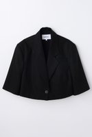 【エンフォルド/ENFOLD】の【5/13 12:00販売開始】HALF-SLEEVES JACKET 大人の最旬トレンドファッション＆コーディネート founy(ファウニー) ファッション Fashion レディースファッション Fashion for Women アウター Coat / Outerwear Collection レディースジャケット・軽アウター Jackets おすすめ Recommended / Our Picks インナー Innerwear キャミソール Camisole, Spaghetti Strap Top クラシカル Classical, Vintage-Inspired クロップド Cropped, Short Length シルケット Silket, Silky Cotton ジャケット Jacket, Outerwear スリーブ Sleeve, Long Sleeve / Short Sleeve タンク Tank Top, Sleeveless Top ハーフ Half, Half-Length バランス Balance, Style Balance 夏 Summer 新作・新入荷 New Arrivals / New In |ID:prp329100004982811