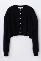 【エンフォルド/ENFOLD】の【5/13 12:00販売開始】CUT-AND-SEW CARDIGAN 大人の最旬トレンドファッション＆コーディネート founy(ファウニー) ファッション Fashion レディースファッション Fashion for Women トップス・カットソー Cut & Sew Tops カーディガン・羽織り Layered Style Cardigans シャツ・ブラウス・オフィスカジュアル Elegant Blouses & Button-Ups ロングTシャツ・Tシャツ Longline T-Shirts & Tees カットソー・ベーシックTシャツ Cut-and-Sewn Tops / Stretch Tees & Basics カットソー Cut and Sewn Top カーディガン Cardigan, Knitwear シアー Sheer, See-Through 今季 This Season, Current Season 夏 Summer 新作・新入荷 New Arrivals / New In 洗える Machine Washable thumbnail ブラック|ID: prp329100004982815 ipo3291000000037328445