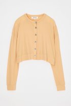 【エンフォルド/ENFOLD】の【5/13 12:00販売開始】CUT-AND-SEW CARDIGAN 大人の最旬トレンドファッション＆コーディネート founy(ファウニー) ファッション Fashion レディースファッション Fashion for Women トップス・カットソー Cut & Sew Tops カーディガン・羽織り Layered Style Cardigans シャツ・ブラウス・オフィスカジュアル Elegant Blouses & Button-Ups ロングTシャツ・Tシャツ Longline T-Shirts & Tees カットソー・ベーシックTシャツ Cut-and-Sewn Tops / Stretch Tees & Basics カットソー Cut and Sewn Top カーディガン Cardigan, Knitwear シアー Sheer, See-Through 今季 This Season, Current Season 夏 Summer 新作・新入荷 New Arrivals / New In 洗える Machine Washable thumbnail ライトベージュ|ID: prp329100004982815 ipo3291000000037328446