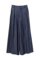 【アンクレイヴ/uncrave】のリヨセルデニム ワイドパンツ 大人の最旬トレンドファッション＆コーディネート founy(ファウニー) ファッション Fashion レディースファッション Fashion for Women パンツ Pants & Trousers なめらか Smooth, Silky Texture デニム Denim, Jeans Material ドレープ Drape, Draping Fabric ワイド Wide, Wide Fit エレガント 上品 Elegant 新作・新入荷 New Arrivals / New In |ID:prp329100004982816