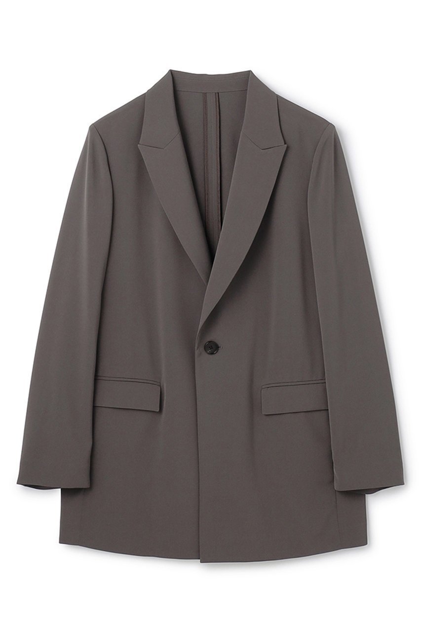 【アンクレイヴ/uncrave】のクールタッチツイル シングルジャケット インテリア・キッズ・メンズ・レディースファッション・服の通販 founy(ファウニー) 　ファッション　Fashion　レディースファッション　Fashion for Women　アウター　Coat / Outerwear Collection　レディースジャケット・軽アウター　Jackets　おすすめ　Recommended / Our Picks　オケージョン　Occasion Wear　ジャケット　Jacket, Outerwear　ストレッチ　Stretch, Stretchy Fabric　セットアップ　Set-Up, Coordinated Outfit　ツイル　Twist, Twisted Detail　トレンド　Trend, Trending Now　フレア　Flare, Flared　新作・新入荷　New Arrivals / New In　スレート|ID: prp329100004982822 ipo3291000000037328491