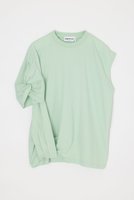 【ナゴンスタンス/nagonstans】の【5/13 12:00販売開始】asymmetry twist t-shirt 大人の最旬トレンドファッション＆コーディネート founy(ファウニー) ファッション Fashion レディースファッション Fashion for Women トップス・カットソー Cut & Sew Tops シャツ・ブラウス・オフィスカジュアル Elegant Blouses & Button-Ups ロングTシャツ・Tシャツ Longline T-Shirts & Tees カットソー・ベーシックTシャツ Cut-and-Sewn Tops / Stretch Tees & Basics アシンメトリー Asymmetrical Style ショート Short, Short Length スリーブ Sleeve, Long Sleeve / Short Sleeve ツイスト Tweed, Tweed Fabric ノースリーブ Sleeveless, No-Sleeve ベーシック Basic, Essential リラックス Relax, Relaxed Fit 新作・新入荷 New Arrivals / New In |ID:prp329100004982824