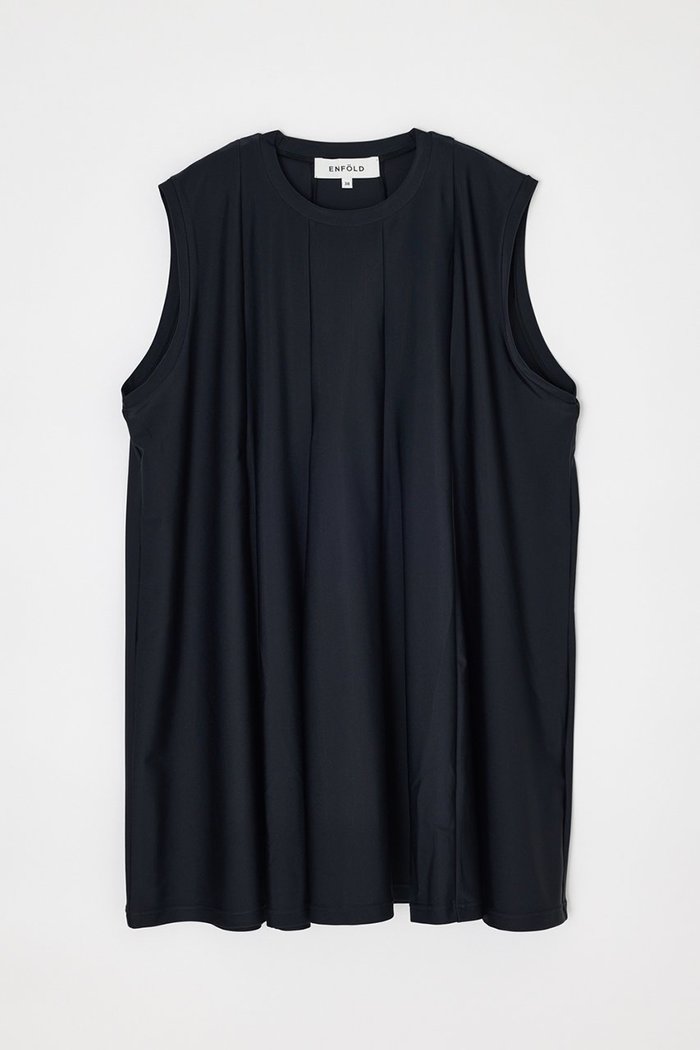 【エンフォルド/ENFOLD】の【5/13 12:00販売開始】PANEL DRAPE TANK-TOP インテリア・キッズ・メンズ・レディースファッション・服の通販 founy(ファウニー) https://founy.com/ ファッション Fashion レディースファッション Fashion for Women トップス・カットソー Cut & Sew Tops キャミソール&ノースリーブ Camisoles & Sleeveless Tops シャツ・ブラウス・オフィスカジュアル Elegant Blouses & Button-Ups ロングTシャツ・Tシャツ Longline T-Shirts & Tees カットソー・ベーシックTシャツ Cut-and-Sewn Tops / Stretch Tees & Basics おすすめ Recommended / Our Picks キャミソール Camisole, Spaghetti Strap Top セットアップ Set-Up, Coordinated Outfit タンク Tank Top, Sleeveless Top ハーフ Half, Half-Length ファブリック Fabric, Textile フレア Flare, Flared レギンス Leggings, Stretch Pants 新作・新入荷 New Arrivals / New In |ID: prp329100004982832 ipo3291000000037328539