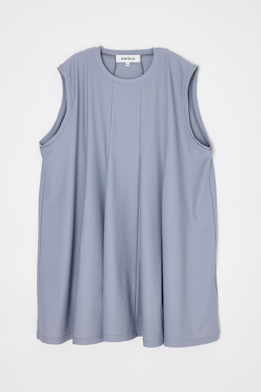 【エンフォルド/ENFOLD】の【5/13 12:00販売開始】PANEL DRAPE TANK-TOP インテリア・キッズ・メンズ・レディースファッション・服の通販 founy(ファウニー) 　ファッション　Fashion　レディースファッション　Fashion for Women　トップス・カットソー　Cut & Sew Tops　キャミソール&ノースリーブ　Camisoles & Sleeveless Tops　シャツ・ブラウス・オフィスカジュアル　Elegant Blouses & Button-Ups　ロングTシャツ・Tシャツ　Longline T-Shirts & Tees　カットソー・ベーシックTシャツ　Cut-and-Sewn Tops / Stretch Tees & Basics　おすすめ　Recommended / Our Picks　キャミソール　Camisole, Spaghetti Strap Top　セットアップ　Set-Up, Coordinated Outfit　タンク　Tank Top, Sleeveless Top　ハーフ　Half, Half-Length　ファブリック　Fabric, Textile　フレア　Flare, Flared　レギンス　Leggings, Stretch Pants　新作・新入荷　New Arrivals / New In　ライトグレー|ID: prp329100004982832 ipo3291000000037328541