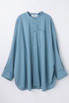 【エンフォルド/ENFOLD】の【5/13 12:00販売開始】RUSH SHIRT 大人の最旬トレンドファッション＆コーディネート founy(ファウニー) ファッション Fashion レディースファッション Fashion for Women トップス・カットソー Cut & Sew Tops シャツ・ブラウス・オフィスカジュアル Elegant Blouses & Button-Ups スリット Slit, Slit Detail スリーブ Sleeve, Long Sleeve / Short Sleeve ハーフ Half, Half-Length ビーチ Beach, Seaside フィット Fit, Slim Fit ポケット Pocket, Pocket Detail メッシュ Mesh, Net Fabric ルーズ Loose, Oversized レギンス Leggings, Stretch Pants ロング Long, Long-Length 新作・新入荷 New Arrivals / New In thumbnail サックス|ID: prp329100004982835 ipo3291000000037328552
