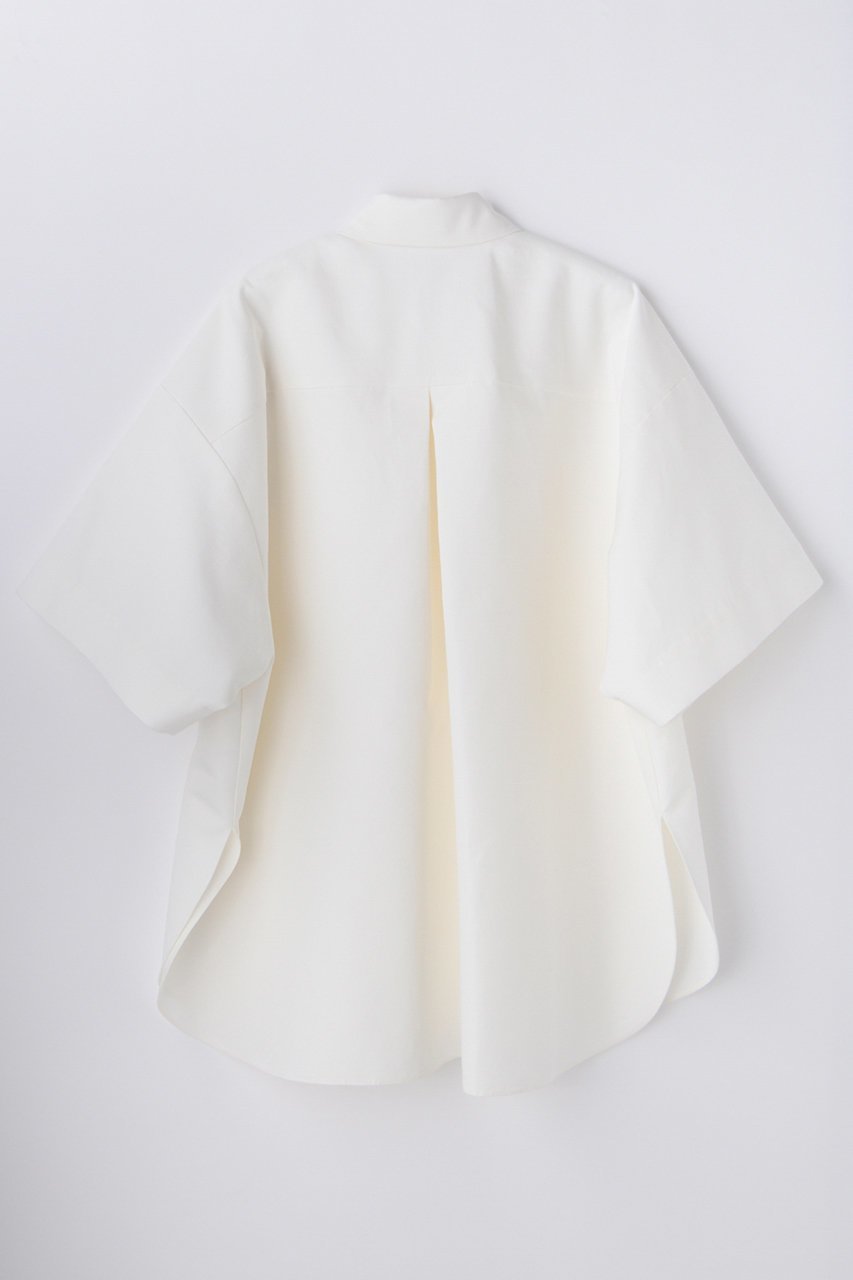 【エンフォルド/ENFOLD】の【5/13 12:00販売開始】LOOSE HALF-SLEEVE SHIRT 大人の最旬トレンドファッション＆コーディネート founy(ファウニー) 　ファッション　Fashion　レディースファッション　Fashion for Women　トップス・カットソー　Cut & Sew Tops　シャツ・ブラウス・オフィスカジュアル　Elegant Blouses & Button-Ups　おすすめ　Recommended / Our Picks　イヤリング　Earrings　サングラス　Sunglasses, Shades　ショート　Short, Short Length　スカーフ　Scarf, Neckwear　スリーブ　Sleeve, Long Sleeve / Short Sleeve　ダブル　Double, Double-Breasted　ネックレス　Necklace, Pendant Necklace　リゾート　Resort, Vacation Style　リネン　Linen, Linen Fabric　リラックス　Relax, Relaxed Fit　半袖　Short Sleeve, Half Sleeve　夏　Summer　新作・新入荷　New Arrivals / New In　水着　Swimsuit, Swimwear　other-2|ID: prp329100004982836 ipo3291000000037328558
