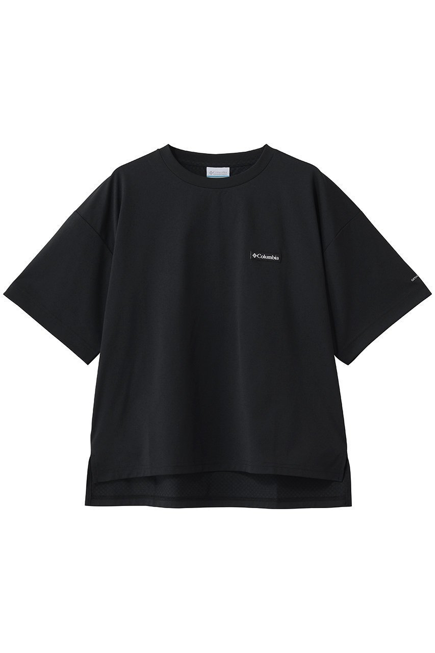 【コロンビア/Columbia】のウィメンズトゥリースワローオムニフリーズゼロショートスリーブTシャツ インテリア・キッズ・メンズ・レディースファッション・服の通販 founy(ファウニー) 　ファッション　Fashion　レディースファッション　Fashion for Women　トップス・カットソー　Cut & Sew Tops　シャツ・ブラウス・オフィスカジュアル　Elegant Blouses & Button-Ups　ロングTシャツ・Tシャツ　Longline T-Shirts & Tees　スポーツウェア　Functional & Stylish Sportswear　スポーツ トップス　Athletic Tops / Workout Tops / Training Shirts　アウトドア　Outdoor Clothing　スポーツ　Sports, Activewear　トレンド　Trend, Trending Now　フィット　Fit, Slim Fit　メンズ　Men's, Menswear　リラックス　Relax, Relaxed Fit　夏　Summer　新作・新入荷　New Arrivals / New In　Black|ID: prp329100004982838 ipo3291000000037328575