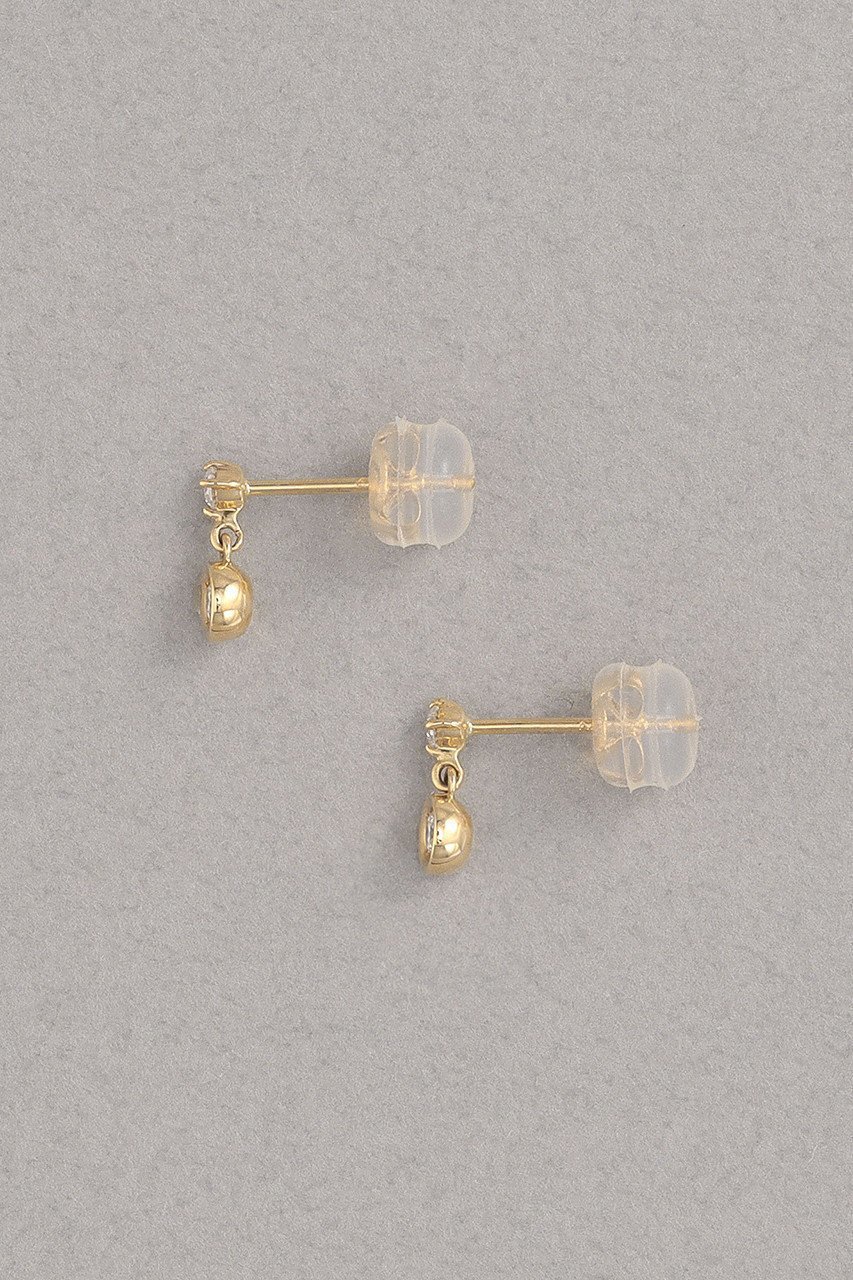 【プラス ヴァンドーム/Plus Vendome】のLAB K10 モアッサナイト ピアス 大人の最旬トレンドファッション＆コーディネート founy(ファウニー) 　ファッション　Fashion　レディースファッション　Fashion for Women　ジュエリー　Jewelry　ファッションリング　Fashion Rings　イヤリング・フープ・ドロップタイプ　Hoop, Drop & Clip Earrings　イエロー　Yellow　イヤリング　Earrings　シリコン　Silicone, Silicone Material　ダイヤモンド　Diamond, Brilliant Cut　バタフライ　Butterfly, Butterfly Motif　フランス　France, French　再入荷　Restock / Back in Stock　日本製　Made In Japan　other-3|ID: prp329100004984019 ipo3291000000037335407