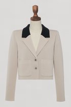 【デイジーリン/DAISY LIN】のEffortless Knit Jacket ミルクティ|ID: prp329100004984028 ipo3291000000037336194