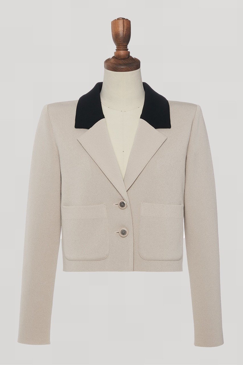 【デイジーリン/DAISY LIN】のEffortless Knit Jacket インテリア・キッズ・メンズ・レディースファッション・服の通販 founy(ファウニー) 　ファッション　Fashion　レディースファッション　Fashion for Women　アウター　Coat / Outerwear Collection　レディースジャケット・軽アウター　Jackets　ウォッシャブル　Machine Washable　ジャケット　Jacket, Outerwear　ストレッチ　Stretch, Stretchy Fabric　ビジネス 仕事 通勤　Business / Work / Commuting　フォーマル　Formal, Dressy　新作・新入荷　New Arrivals / New In　ミルクティ|ID: prp329100004984028 ipo3291000000037336194