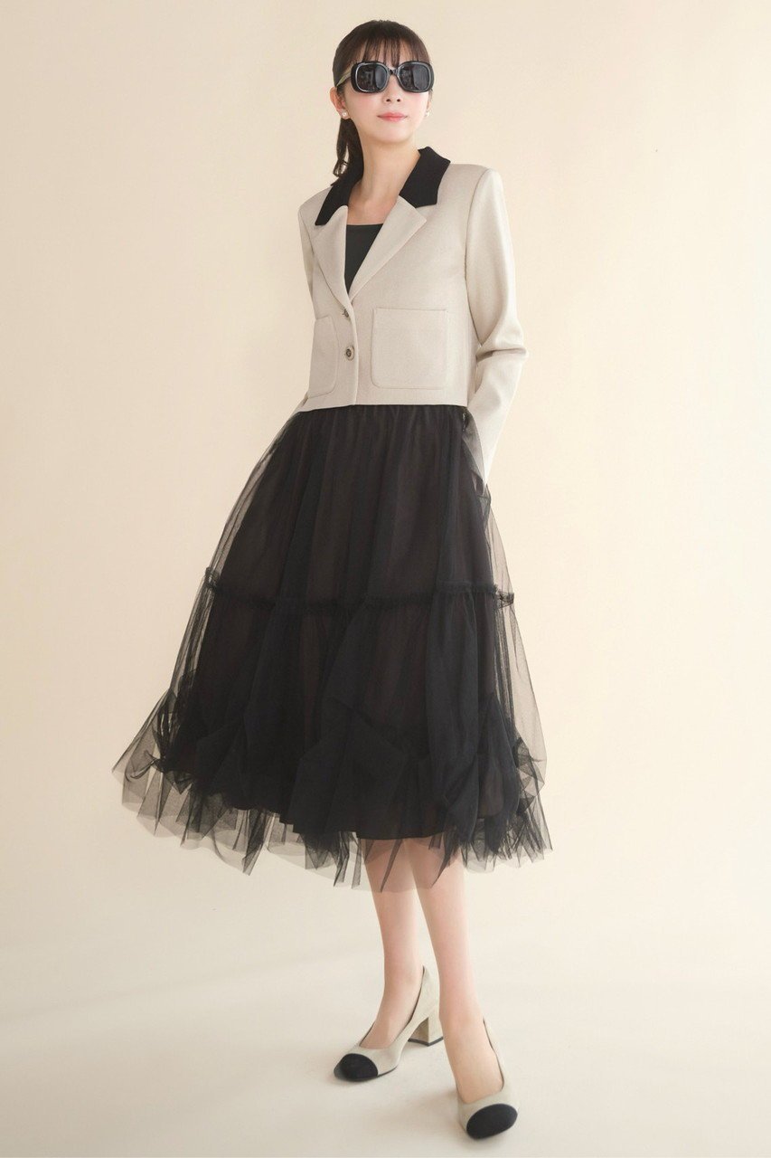 【デイジーリン/DAISY LIN】のEffortless Knit Jacket 大人の最旬トレンドファッション＆コーディネート founy(ファウニー) 　ファッション　Fashion　レディースファッション　Fashion for Women　アウター　Coat / Outerwear Collection　レディースジャケット・軽アウター　Jackets　ウォッシャブル　Machine Washable　ジャケット　Jacket, Outerwear　ストレッチ　Stretch, Stretchy Fabric　ビジネス 仕事 通勤　Business / Work / Commuting　フォーマル　Formal, Dressy　新作・新入荷　New Arrivals / New In　other-5|ID: prp329100004984028 ipo3291000000037336199
