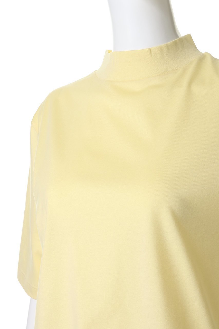 【スリー ドッツ/three dots】のスビン28 ジャージー モックネックTシャツ 大人の最旬トレンドファッション＆コーディネート founy(ファウニー) 　ファッション　Fashion　レディースファッション　Fashion for Women　トップス・カットソー　Cut & Sew Tops　シャツ・ブラウス・オフィスカジュアル　Elegant Blouses & Button-Ups　ロングTシャツ・Tシャツ　Longline T-Shirts & Tees　カットソー・ベーシックTシャツ　Cut-and-Sewn Tops / Stretch Tees & Basics　なめらか　Smooth, Silky Texture　ショート　Short, Short Length　シルケット　Silket, Silky Cotton　スリーブ　Sleeve, Long Sleeve / Short Sleeve　モックネック　Mock Neck, Short Turtleneck　新作・新入荷　New Arrivals / New In　other-5|ID: prp329100004984029 ipo3291000000037336208