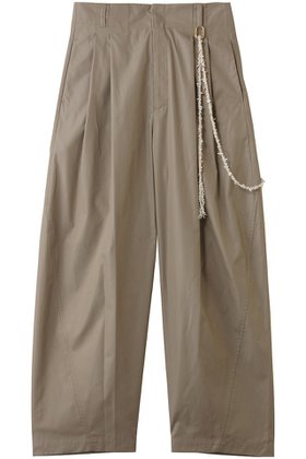 【プルミエ アロンディスモン/1er Arrondissement】 チンツシェルチェーンパンツ大人の最旬トレンドファッション＆コーディネート founy(ファウニー) ファッション Fashion レディースファッション Fashion for Women パンツ Pants & Trousers チェーン Chain, Chain Strap パール Pearl, Pearl Accent エレガント 上品 Elegant 新作・新入荷 New Arrivals / New In |ID:prp329100004984033