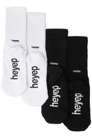 【ヘイップ/heyep】のLogo Socks(2P Set) 大人の最旬トレンドファッション＆コーディネート founy(ファウニー) ファッション Fashion レディースファッション Fashion for Women ソックス&靴下 Socks & Hosiery レッグウェア・ストッキング Legwear & Hosiery シューズ Shoes, Footwear シンプル Simple, Minimal スニーカー Sneakers, Trainers ソックス Socks, Hosiery 新作・新入荷 New Arrivals / New In |ID:prp329100004984040