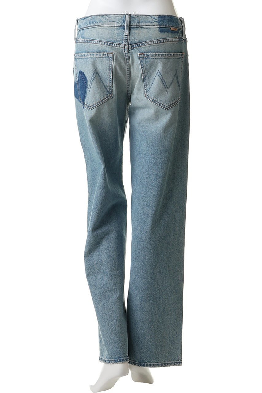 【マザー/MOTHER】のMID RISE ZIP RAMBLER SKIM ハートモチーフ ストレートデニム (ICO) 大人の最旬トレンドファッション＆コーディネート founy(ファウニー) 　ファッション　Fashion　レディースファッション　Fashion for Women　パンツ　Pants & Trousers　デニムパンツ・ジーンズ・美脚デニム　Denim Jeans & Pants　ストレート　Straight, Straight Cut　ダメージ　Distressed, Destroyed　デニム　Denim, Jeans Material　モチーフ　Motif, Design Theme　other-4|ID: prp329100004984042 ipo3291000000037336308