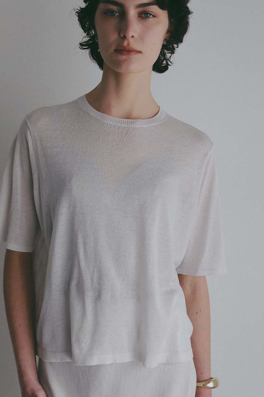 【ハー/HER.】のコットンシルクニットプルオーバー 大人の最旬トレンドファッション＆コーディネート founy(ファウニー) 　ファッション　Fashion　レディースファッション　Fashion for Women　トップス・カットソー　Cut & Sew Tops　ニット　Knit Tops & Sweaters　カジュアルプルオーバー・ニットトップス　Pullovers & Knit Tops / Casual Pullovers　シルク　Silk, 100% Silk　セットアップ　Set-Up, Coordinated Outfit　エレガント 上品　Elegant　新作・新入荷　New Arrivals / New In　other-5|ID: prp329100004984063 ipo3291000000037336483