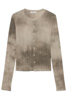 【マディソンブルー/MADISONBLUE】のEMBROIDERED COLLAR CARDIGAN TIE-DYE タイダイカーディガン 大人の最旬トレンドファッション＆コーディネート founy(ファウニー) ファッション Fashion レディースファッション Fashion for Women トップス・カットソー Cut & Sew Tops カーディガン・羽織り Layered Style Cardigans シャツ・ブラウス・オフィスカジュアル Elegant Blouses & Button-Ups ロングTシャツ・Tシャツ Longline T-Shirts & Tees カットソー・ベーシックTシャツ Cut-and-Sewn Tops / Stretch Tees & Basics カーディガン Cardigan, Knitwear ガーリー Girly, Feminine Style コンパクト Compact, Small Size パターン Pattern, Design Print フィット Fit, Slim Fit メッシュ Mesh, Net Fabric 新作・新入荷 New Arrivals / New In |ID:prp329100004984067