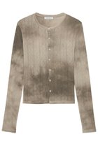 【マディソンブルー/MADISONBLUE】のEMBROIDERED COLLAR CARDIGAN TIE-DYE タイダイカーディガン 大人の最旬トレンドファッション＆コーディネート founy(ファウニー) ファッション Fashion レディースファッション Fashion for Women トップス・カットソー Cut & Sew Tops カーディガン・羽織り Layered Style Cardigans シャツ・ブラウス・オフィスカジュアル Elegant Blouses & Button-Ups ロングTシャツ・Tシャツ Longline T-Shirts & Tees カットソー・ベーシックTシャツ Cut-and-Sewn Tops / Stretch Tees & Basics カーディガン Cardigan, Knitwear ガーリー Girly, Feminine Style コンパクト Compact, Small Size パターン Pattern, Design Print フィット Fit, Slim Fit メッシュ Mesh, Net Fabric 新作・新入荷 New Arrivals / New In thumbnail モカ|ID: prp329100004984067 ipo3291000000037336534
