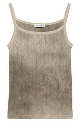【マディソンブルー/MADISONBLUE】のEMBROIDERED TRIM CAMISOLE TIE-DYE タイダイキャミソール 大人の最旬トレンドファッション＆コーディネート founy(ファウニー) ファッション Fashion レディースファッション Fashion for Women トップス・カットソー Cut & Sew Tops キャミソール&ノースリーブ Camisoles & Sleeveless Tops シャツ・ブラウス・オフィスカジュアル Elegant Blouses & Button-Ups ロングTシャツ・Tシャツ Longline T-Shirts & Tees カットソー・ベーシックTシャツ Cut-and-Sewn Tops / Stretch Tees & Basics インナー Innerwear ガーリー Girly, Feminine Style キャミソール Camisole, Spaghetti Strap Top タンク Tank Top, Sleeveless Top パターン Pattern, Design Print フィット Fit, Slim Fit メッシュ Mesh, Net Fabric モチーフ Motif, Design Theme 新作・新入荷 New Arrivals / New In |ID:prp329100004984068