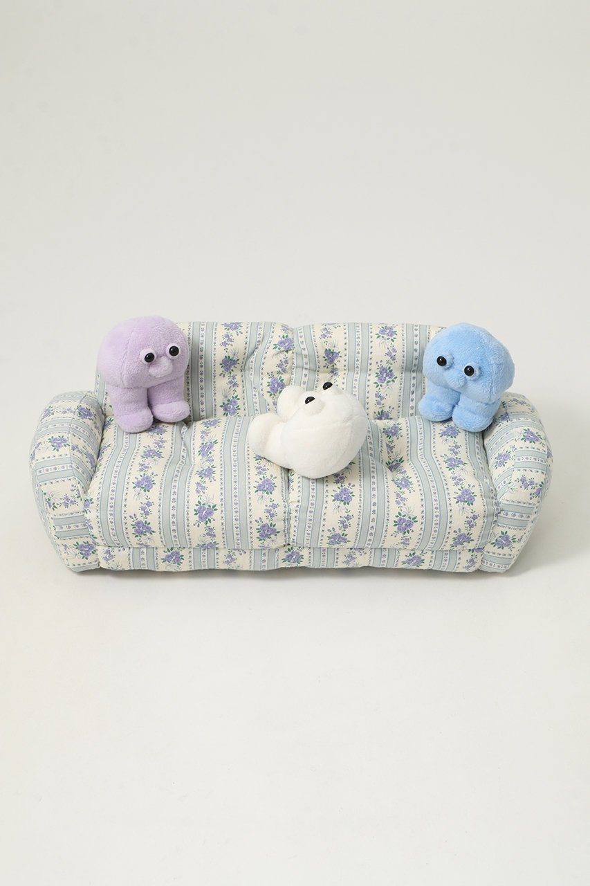 【その他のブランド/Other】の【抽選販売】幼いパンパンたちと小花柄ストライプのソファ インテリア・キッズ・メンズ・レディースファッション・服の通販 founy(ファウニー) 　ストライプ　Stripe, Striped Pattern　スペシャル　Special, Limited Edition　新作・新入荷　New Arrivals / New In　-|ID: prp329100004984094 ipo3291000000037336755