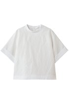 【エブール/ebure】の【5/15 0:00販売開始】リネンコットンタイプライター ショートTブラウス ホワイト|ID: prp329100004985268 ipo3291000000037343248