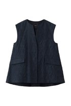 【エブール/ebure】の【5/15 0:00販売開始】コットンフラワージャカード ジレ 大人の最旬トレンドファッション＆コーディネート founy(ファウニー) ファッション Fashion レディースファッション Fashion for Women アウター Coat / Outerwear Collection レディースジャケット・軽アウター Jackets イタリア Italy シンプル Simple, Minimal ジャカード／ジャガード Jacquard, Woven Pattern ジャケット Jacket, Outerwear セットアップ Set-Up, Coordinated Outfit デニム Denim, Jeans Material バランス Balance, Style Balance ベスト Vest, Waistcoat ベーシック Basic, Essential thumbnail ネイビー|ID: prp329100004985271 ipo3291000000037343270