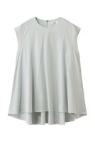 【エブール/ebure】の【5/15 0:00販売開始】ニットコンビスムース フレアカットソー 大人の最旬トレンドファッション＆コーディネート founy(ファウニー) ファッション Fashion レディースファッション Fashion for Women トップス・カットソー Cut & Sew Tops ニット Knit Tops & Sweaters キャミソール&ノースリーブ Camisoles & Sleeveless Tops シャツ・ブラウス・オフィスカジュアル Elegant Blouses & Button-Ups ロングTシャツ・Tシャツ Longline T-Shirts & Tees カットソー・ベーシックTシャツ Cut-and-Sewn Tops / Stretch Tees & Basics カットソー Cut and Sewn Top キャミソール Camisole, Spaghetti Strap Top タンク Tank Top, Sleeveless Top ドレープ Drape, Draping Fabric フォルム Silhouette, Form フレア Flare, Flared モダン Modern, Contemporary |ID:prp329100004985273