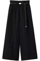 【エブール/ebure】の【5/15 0:00販売開始】リネンコットンタイプライター イージーワイドパンツ 大人の最旬トレンドファッション＆コーディネート founy(ファウニー) ファッション Fashion レディースファッション Fashion for Women パンツ Pants & Trousers コンパクト Compact, Small Size センター Center, Center Line タイプライター Typewriter Fabric, Crisp Cotton モダン Modern, Contemporary リネン Linen, Linen Fabric リブニット Rib Knit, Ribbed Knit ワイド Wide, Wide Fit エレガント 上品 Elegant 夏 Summer thumbnail ブラック|ID: prp329100004985276 ipo3291000000037343309