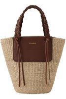 【ヴィオラドーロ/VIOLAd'ORO】のMIRO アバカ×レザーハンドバッグ 大人の最旬トレンドファッション＆コーディネート founy(ファウニー) ファッション Fashion レディースファッション Fashion for Women バッグ Bags リゾート Resort, Vacation Style 夏 Summer 新作・新入荷 New Arrivals / New In 財布 Wallet, Purse |ID:prp329100004985289