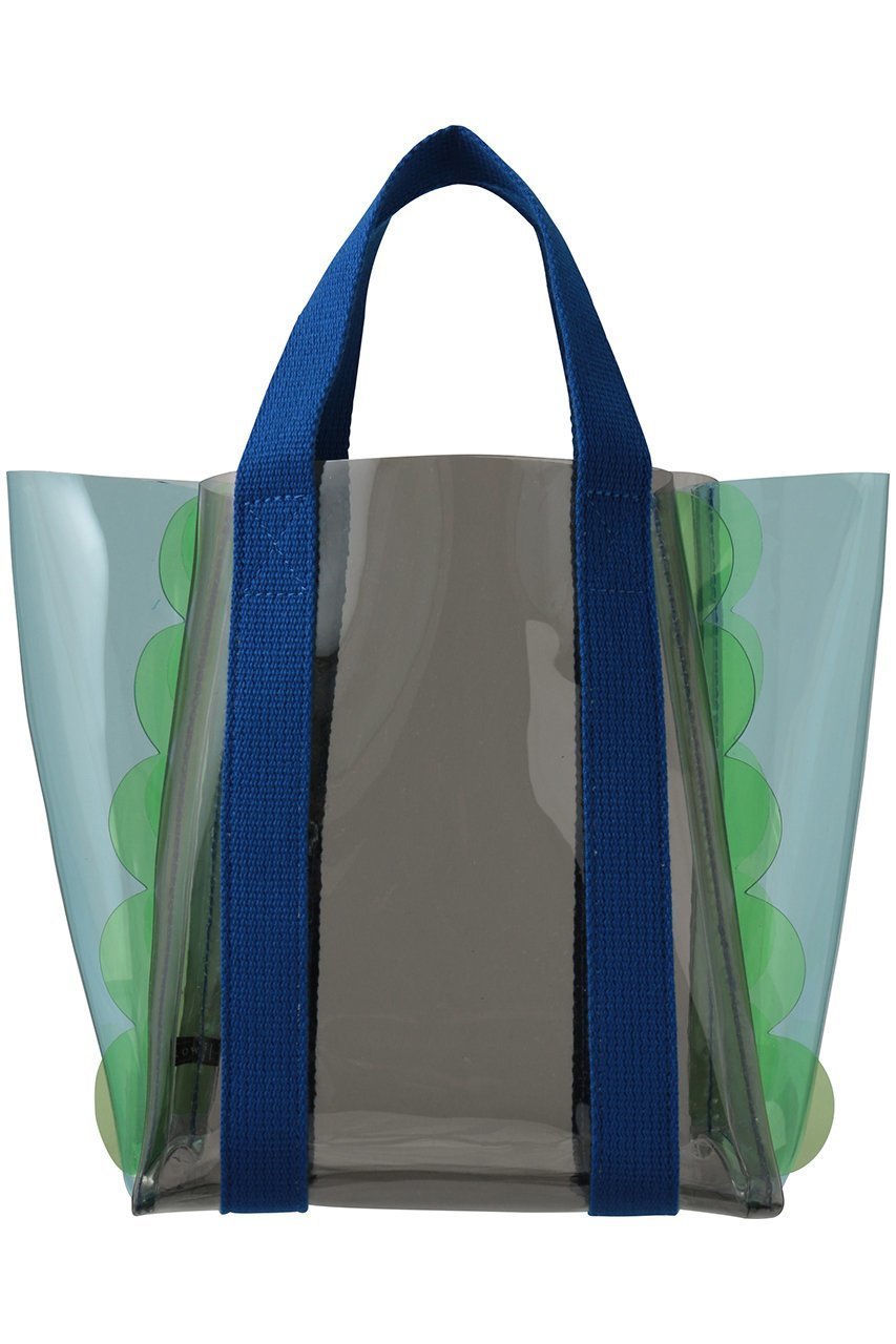 【ラドロー/LUDLOW】のPVC scalloped tote インテリア・キッズ・メンズ・レディースファッション・服の通販 founy(ファウニー) 　ファッション　Fashion　レディースファッション　Fashion for Women　バッグ　Bags　スカラップ　Scallop, Scalloped Edge　ビーチ　Beach, Seaside　リゾート　Resort, Vacation Style　人気　Popular, Best Seller　新作・新入荷　New Arrivals / New In　ブルー|ID: prp329100004985290 ipo3291000000037343410