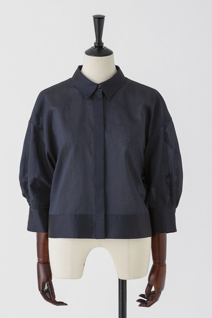 【オーヴィル/EAUVIRE】のバックボリュームシャツ インテリア・キッズ・メンズ・レディースファッション・服の通販 founy(ファウニー) https://founy.com/ ファッション Fashion レディースファッション Fashion for Women トップス・カットソー Cut & Sew Tops シャツ・ブラウス・オフィスカジュアル Elegant Blouses & Button-Ups バッグ Bags ストライプ Stripe, Striped Pattern スリーブ Sleeve, Long Sleeve / Short Sleeve バランス Balance, Style Balance フォルム Silhouette, Form ロング Long, Long-Length 新作・新入荷 New Arrivals / New In 日本製 Made In Japan 羽織 Haori, Light Jacket |ID: prp329100004985293 ipo3291000000037343434