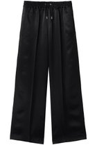 【チノ/CINOH】のサテン リラックス パンツ 大人の最旬トレンドファッション＆コーディネート founy(ファウニー) ファッション Fashion レディースファッション Fashion for Women パンツ Pants & Trousers アイレット Eyelet Lace サテン Satin, Glossy Fabric ドローコード Drawcord, Drawstring Cord フロント Front, Front Design ポケット Pocket, Pocket Detail リラックス Relax, Relaxed Fit エレガント 上品 Elegant 吸水 Absorbent, Quick-Dry 新作・新入荷 New Arrivals / New In thumbnail ブラック|ID: prp329100004985296 ipo3291000000037343457