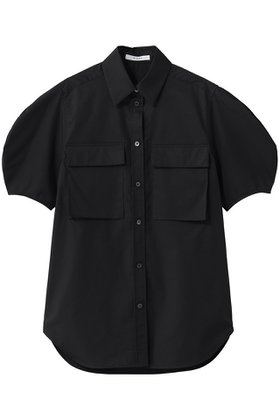 【チノ/CINOH】のenso 円相 ハーフスリーブ シャツ 大人の最旬トレンドファッション＆コーディネート founy(ファウニー) ファッション Fashion レディースファッション Fashion for Women トップス・カットソー Cut & Sew Tops シャツ・ブラウス・オフィスカジュアル Elegant Blouses & Button-Ups なめらか Smooth, Silky Texture ショート Short, Short Length スリーブ Sleeve, Long Sleeve / Short Sleeve ハーフ Half, Half-Length バランス Balance, Style Balance フォルム Silhouette, Form ポケット Pocket, Pocket Detail ミリタリー Military, Army Style モダン Modern, Contemporary モチーフ Motif, Design Theme 新作・新入荷 New Arrivals / New In |ID:prp329100004985297